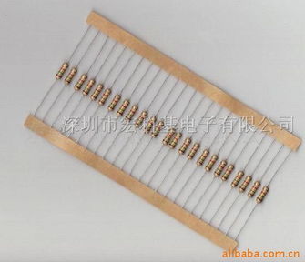 供应碳膜电阻1 8w.1 4w.1 2w.1w.2w...